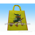 2014 European Style:Good Quality Screen Printing Shopping Bag with Handble